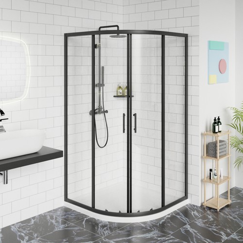 Quadrant shower enclosure tray - enclosure,
