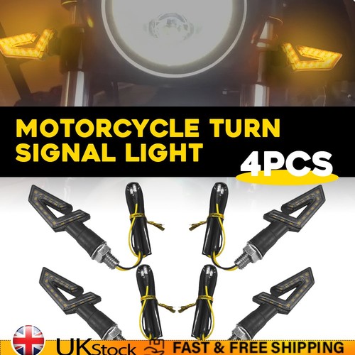 4pcs motorcycle amber led turn - motorcycle,
