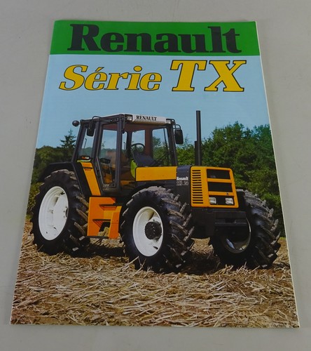 Renault tractor brochure - tractor, tx