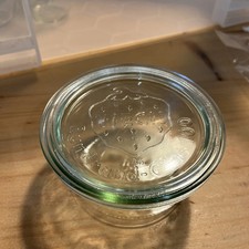 Weck Glass Preserving Jar With