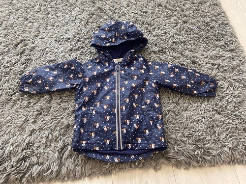 Lullaby peacocks navy rain - @,