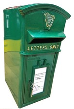 Irish cast iron large post - post, box