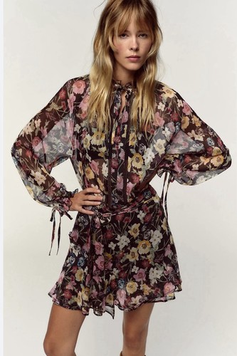 Bnwt zara black multicoloured - bnwt,