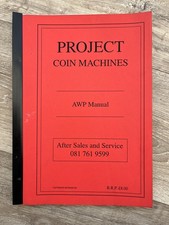 PROJECT COIN MACHINES AWP FRUIT MACHINE SERVICE MANUAL