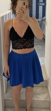 Cobalt Blue Rara Skirt Asos