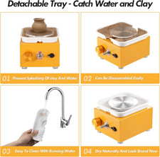 Electric Mini Pottery Wheel