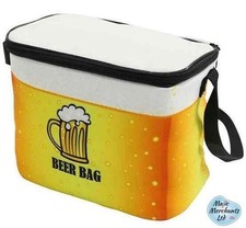 Beer Cooler Bag Insulated Garden Picnic Park Day Out Drinks Carrier Cans Bottles