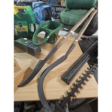 Two antique hedging tools: A F