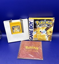 Pokemon Yellow Version | Boxed | Trainer Guide | Gameboy Color GBC | PAL |
