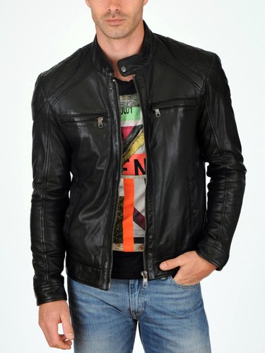 New mens leather - mens, real
