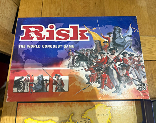 Parker risk board game - game, 2004