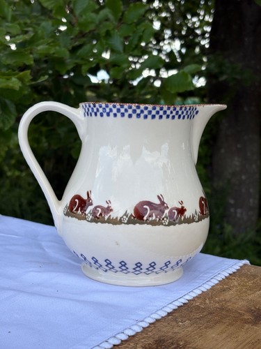 Brixton pottery rabbit jug - rabbit,