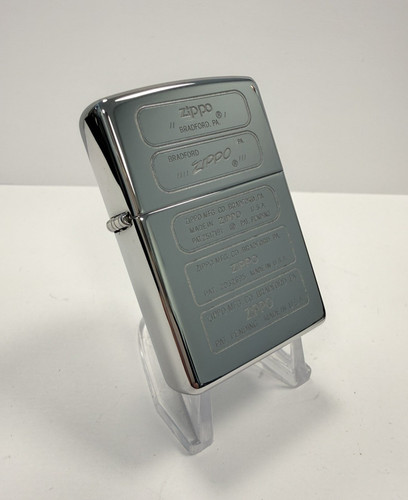 Genuine zippo lighter stamped - genuine,