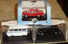 J2 LONDON AMBULANCE, FORD CORTINA LONDON UNDERGROUND & TAXI CAB -  1:76 - OXFORD