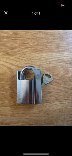 Abloy 342 hardened padlock - abloy,