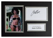 Joan Collins Signed Autograph
