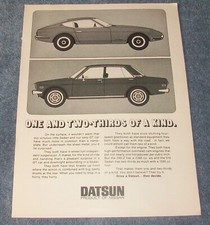 1971 Datsun 510 Sedan & 240Z