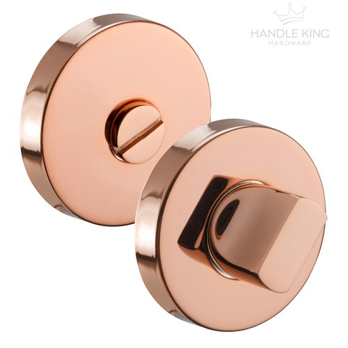 Polished copper bathroom thumb - polished,