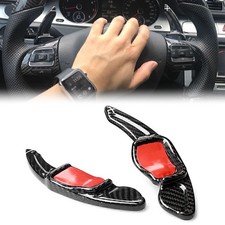 Carbon Steering Wheel Shift Paddle Shifter Extension for VW MK5/MK6/GTI/R32/R36