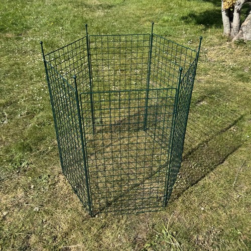600l garden compost bin - garden, wire