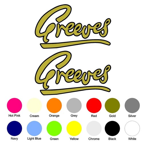 Greeves motorcycle stickers - motorcycle,
