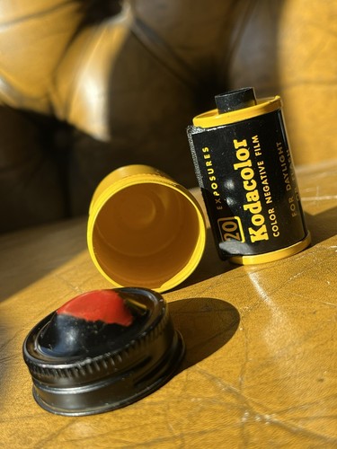 Vintage metal kodak embossed - vintage,