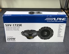 ALPINE SXV-1725E SPEAKERS 6.5"