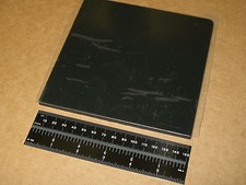 Sorbothane® SHEET 6X6x1/4IN VIBRATION ISOLATION RUBBER PAD 150x150x6mm MED 50D