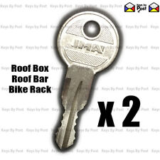 2x Thule, Halfords Roof Box, Bars Keys Code (N001 - N200) Hapro, Mont Blanc