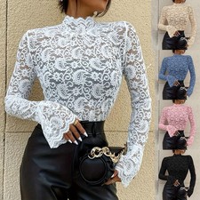 Womens Sexy See Through Lace