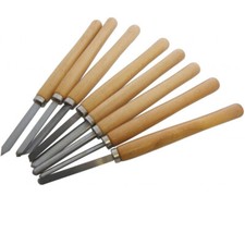 8PC PRO WOOD LATHE CHISEL SET