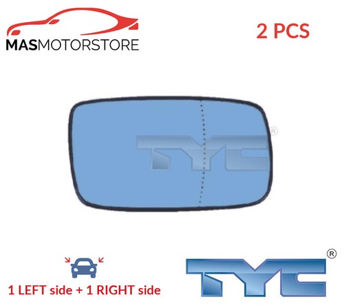 Rear view mirror glass pair - rear,