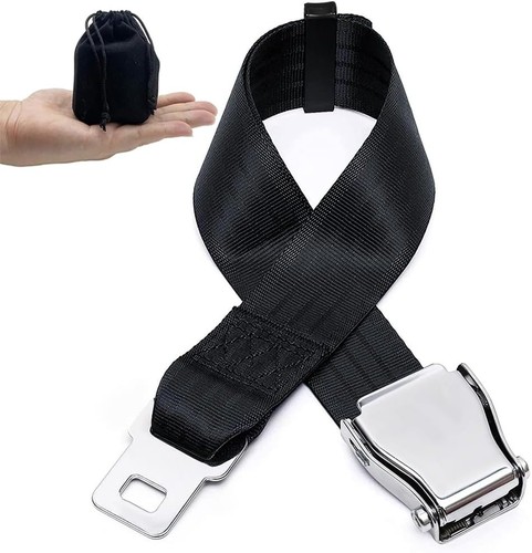 Airplane seat belt extender - belt,