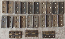 Vintage Brass Hinges 10Pcs