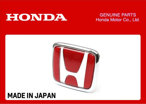 Genuine honda front grille red - genuine,