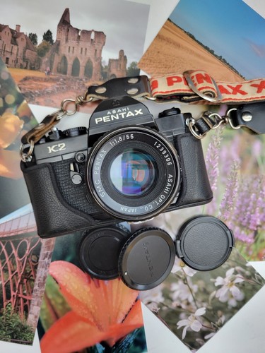 Black pentax 35mm slr with - slr,,