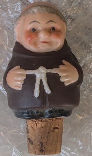 Vintage goebel monk bottle - goebel,