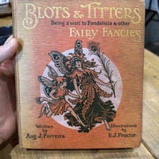 Blots And Titters Antique Book