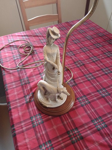 Balcari figurine lamp lady - figurine, lamp,