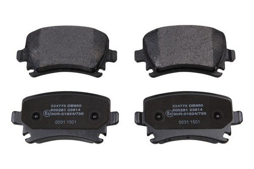 Rear brake pad set for - pad, audi