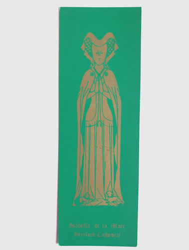 Hereford cathedral bookmark - cathedral,