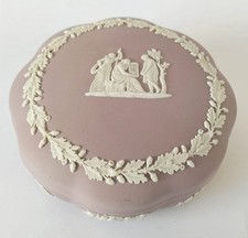 Wedgwood Lilac Jasper Round