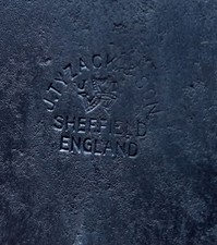 VINTAGE GAUGING  STUCCO TROWEL  J TYZACK & SON SHEFFIELD FINE DEEP MARKINGS