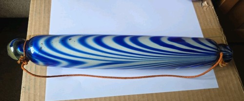 Antique victorian nailsea blue - antique,