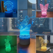 3D Illusion Night Light LED