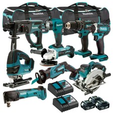 Makita 18V 9 Piece Combo Tool