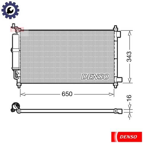 Condenser air conditioning - air,
