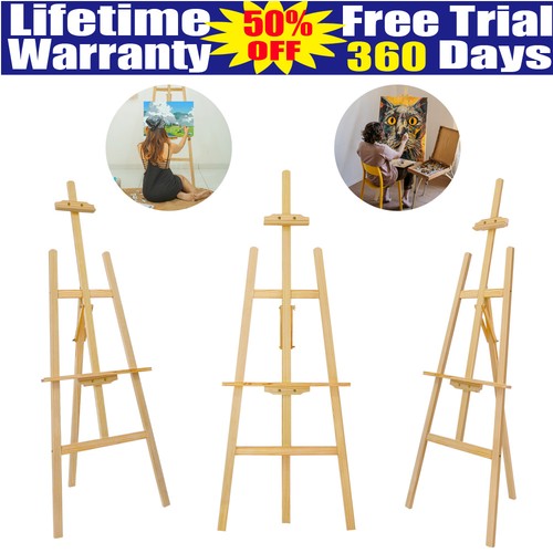 Wooden easel studio - wooden,