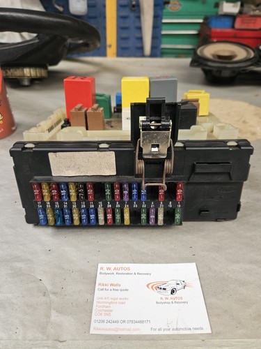 Ford escort mk5b top - spec, fuse