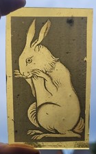 Stained glass Rabbit kiln